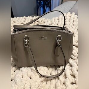 Coach Taupe Leather Women's Bag